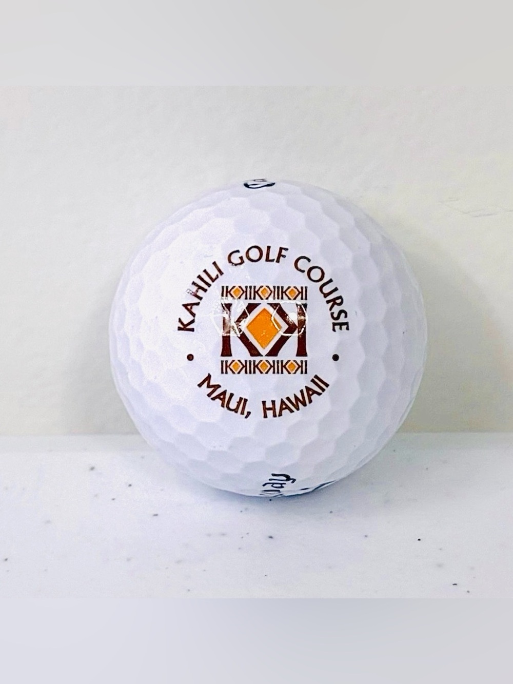 Callaway Kahili Golf Course OG Logo Callaway Supersoft Maui Hawaii Golf Ball